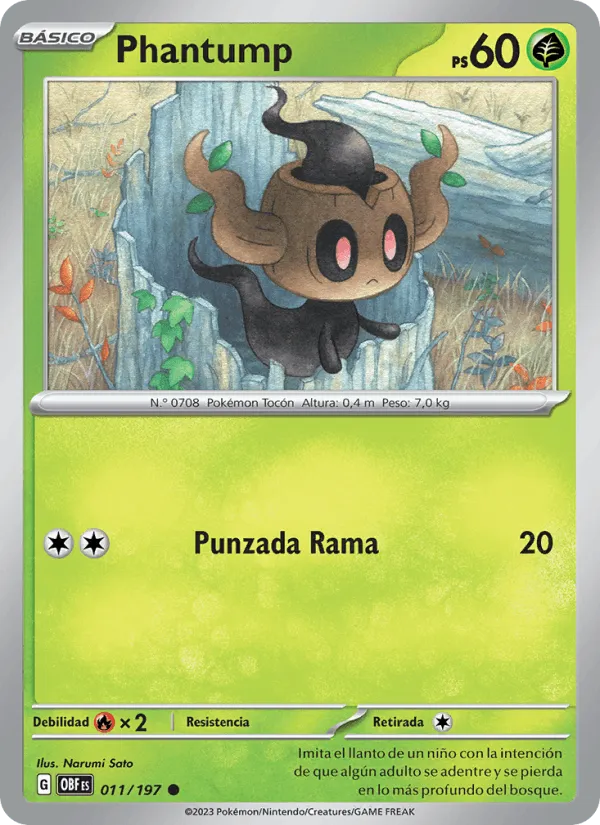 Phantump · Llamas Obsidianas 011/197