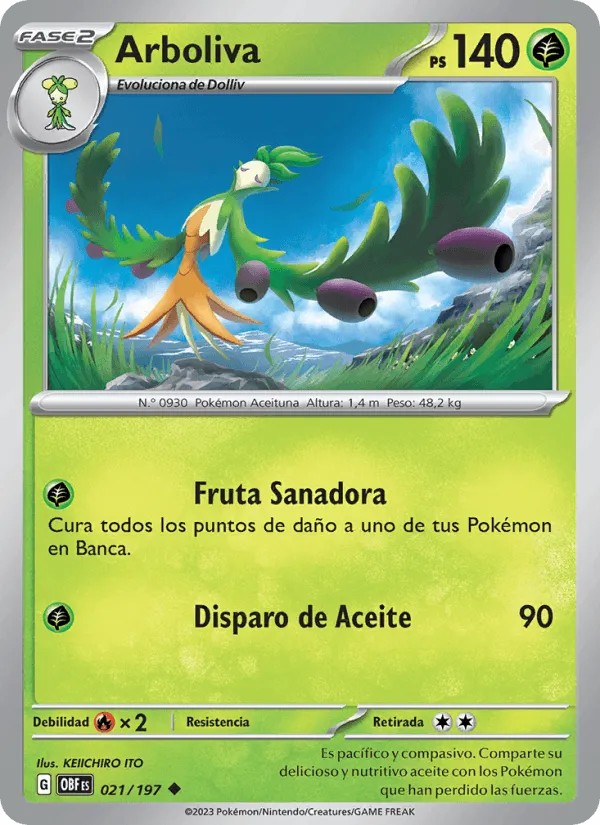 Arboliva · Llamas Obsidianas 021/197