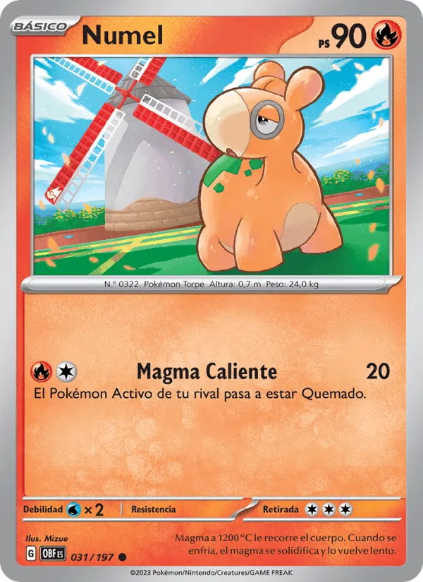 Numel · Llamas Obsidianas 031/197