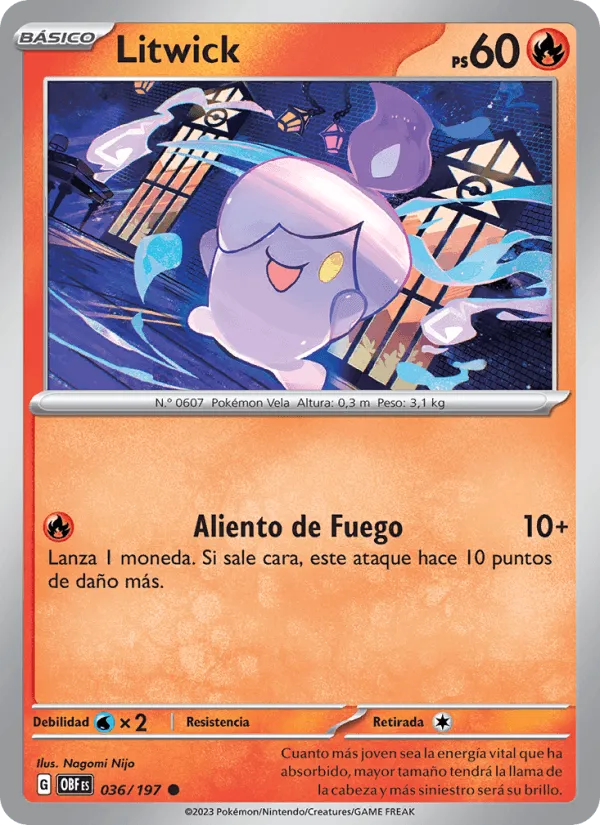 Litwick · Llamas Obsidianas 036/197