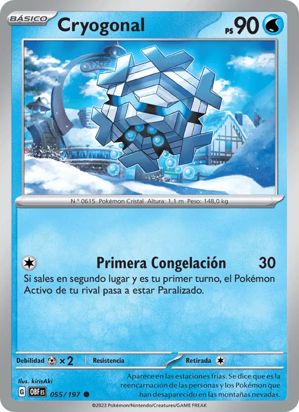 Cryogonal · Llamas Obsidianas 055/197