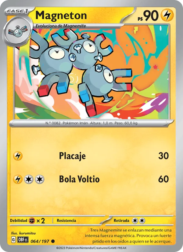 Magneton · Llamas Obsidianas 064/197