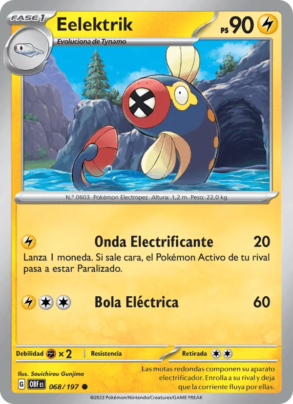 Eelektrik · Llamas Obsidianas 068/197