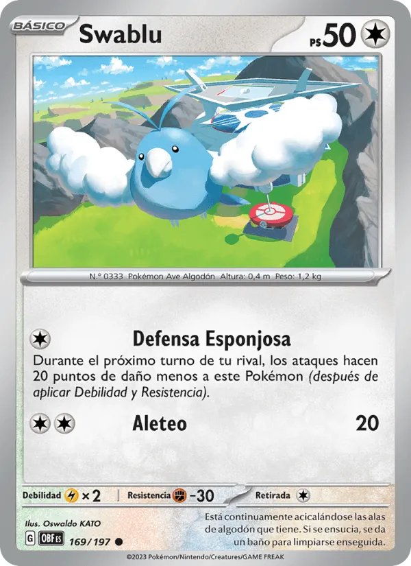 Swablu · Llamas Obsidianas 169/197