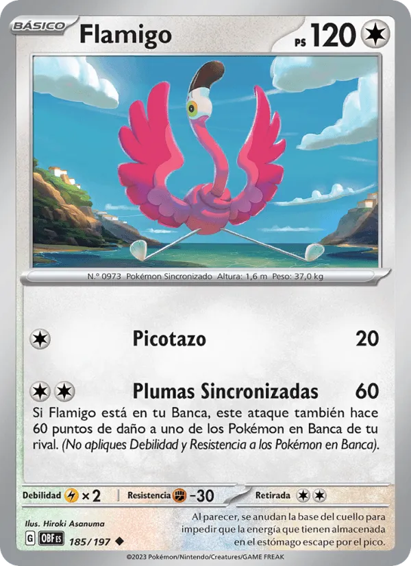 Flamigo · Llamas Obsidianas 185/197