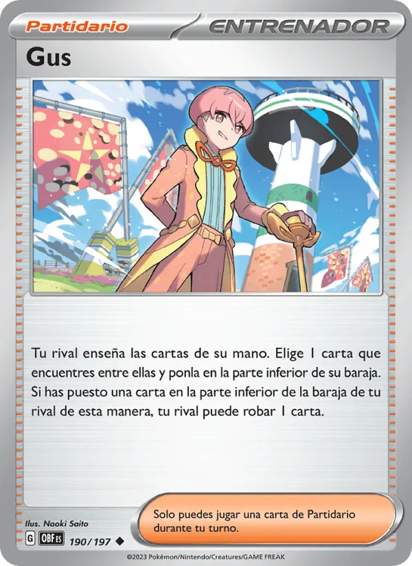 Gus · Llamas Obsidianas 190/197