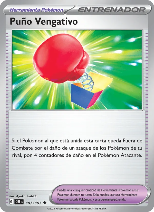 Puño Vengativo · Llamas Obsidianas 197/197