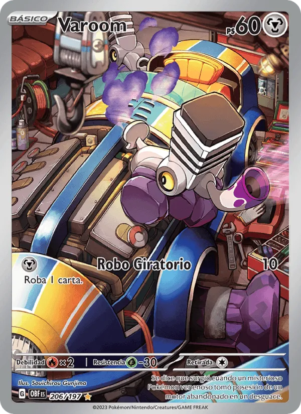Varoom · Llamas Obsidianas 206/197