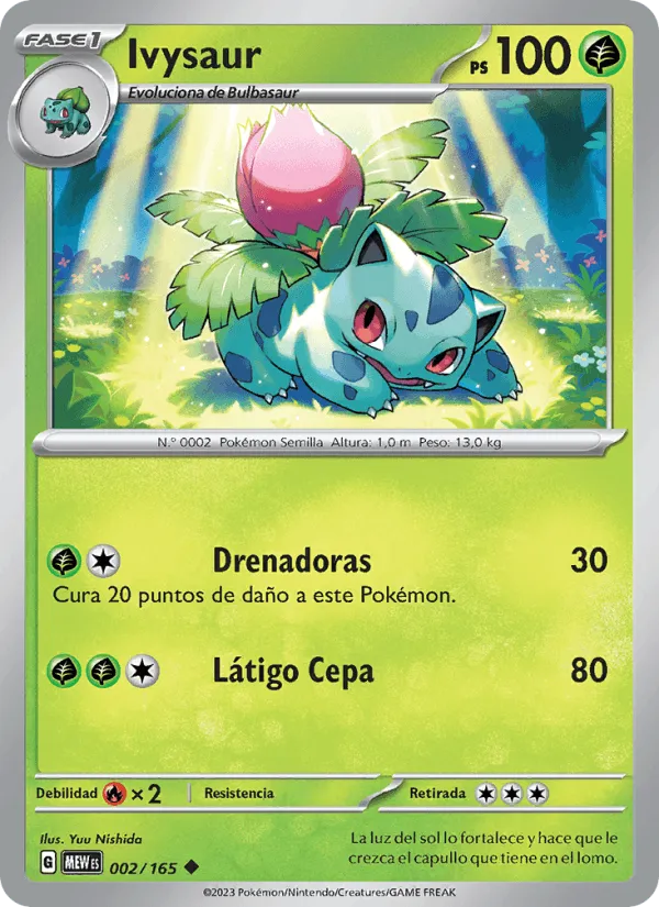 Ivysaur · 151 002/165