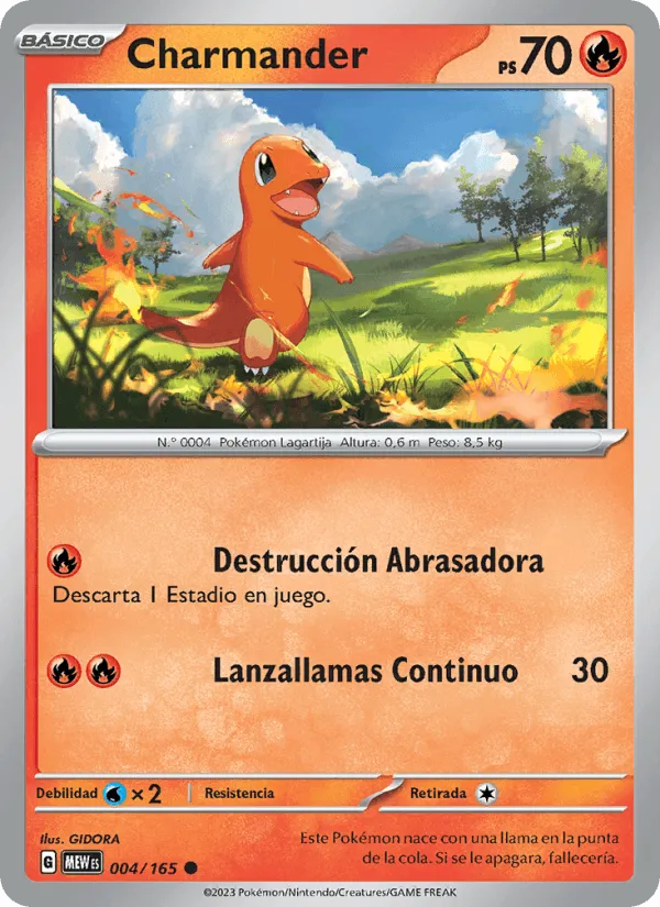 Charmander · 151 004/165