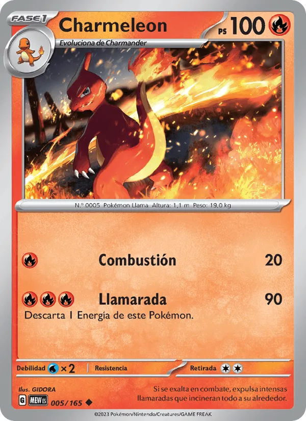 Charmeleon · 151 005/165