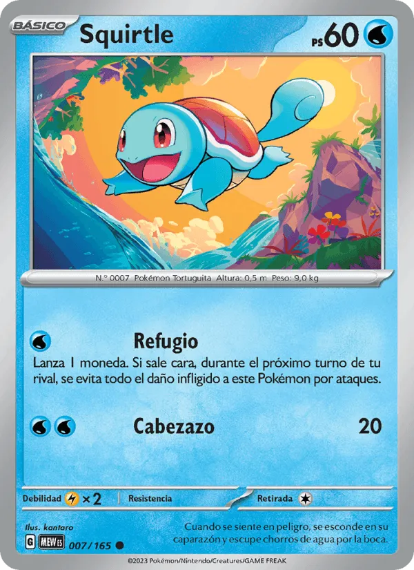 Squirtle · 151 007/165