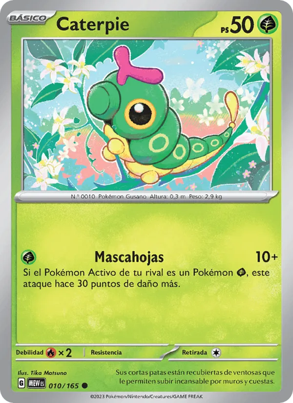 Caterpie · 151 010/165