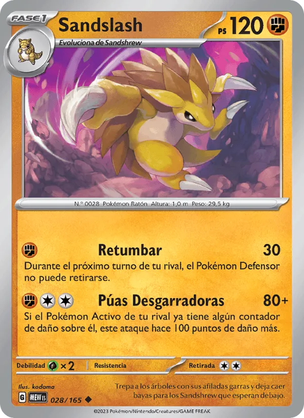Sandslash · 151 028/165