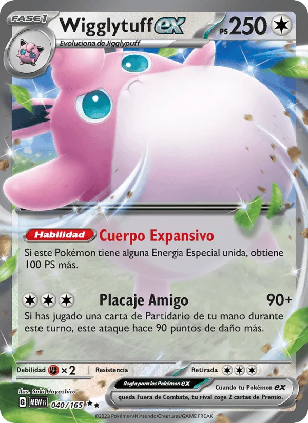 Wigglytuff ex · 151 040/165