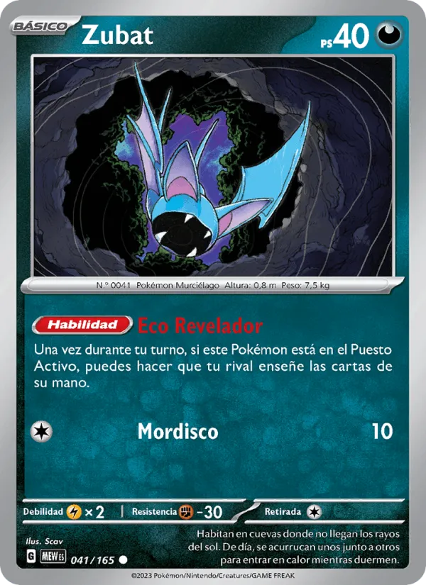 Zubat · 151 041/165