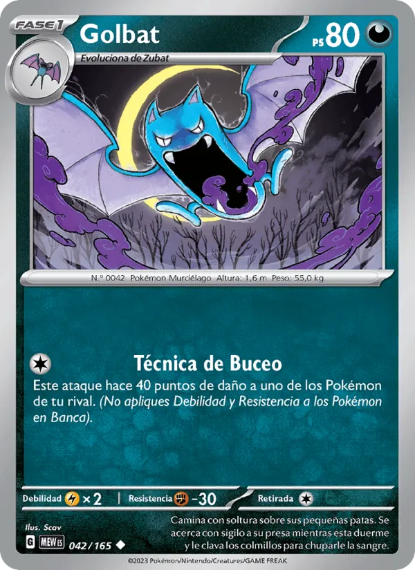 Golbat · 151 042/165