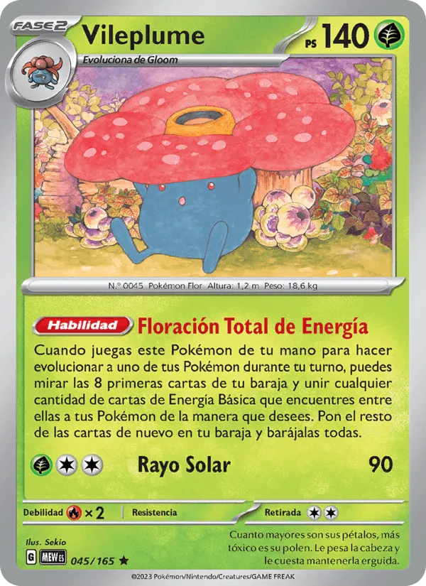 Vileplume · 151 045/165