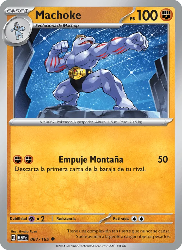 Machoke · 151 067/165