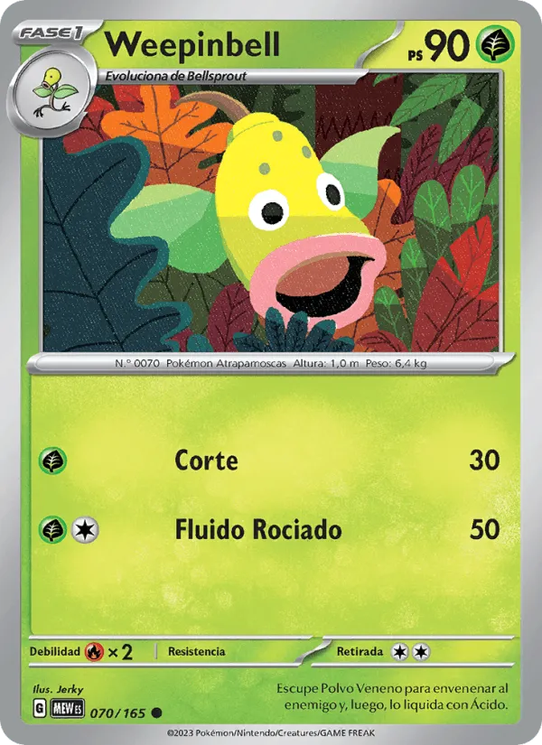 Weepinbell · 151 070/165
