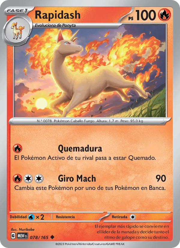 Rapidash · 151 078/165