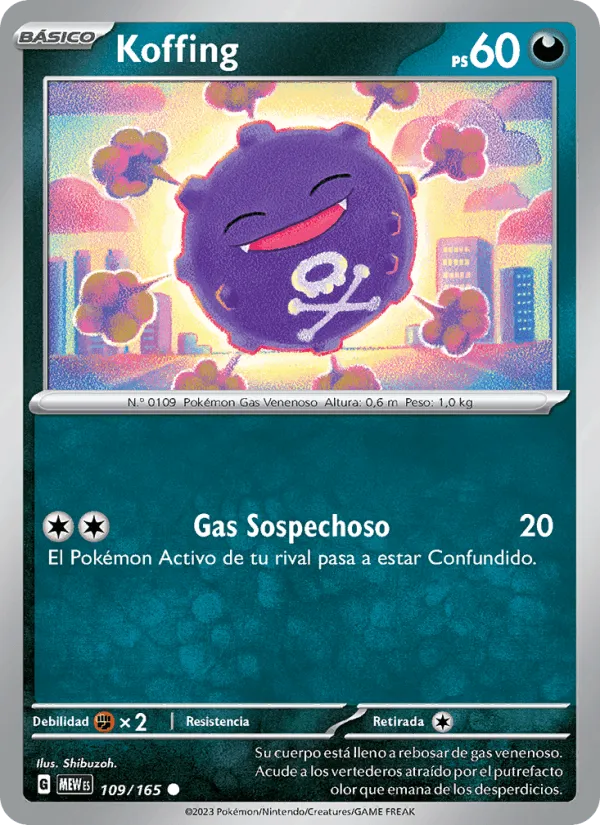 Koffing · 151 109/165