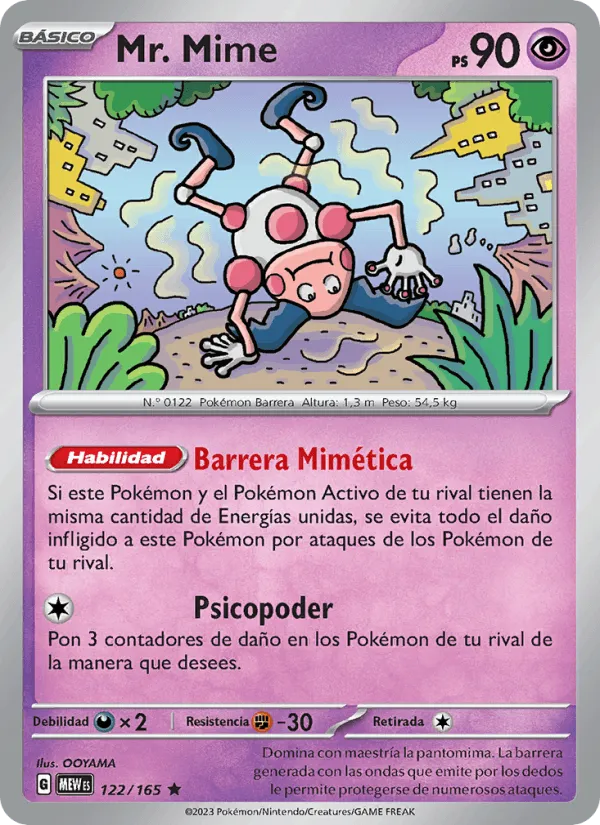 Mr. Mime · 151 122/165