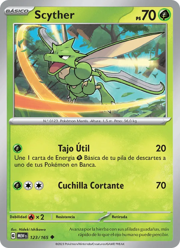 Scyther · 151 123/165