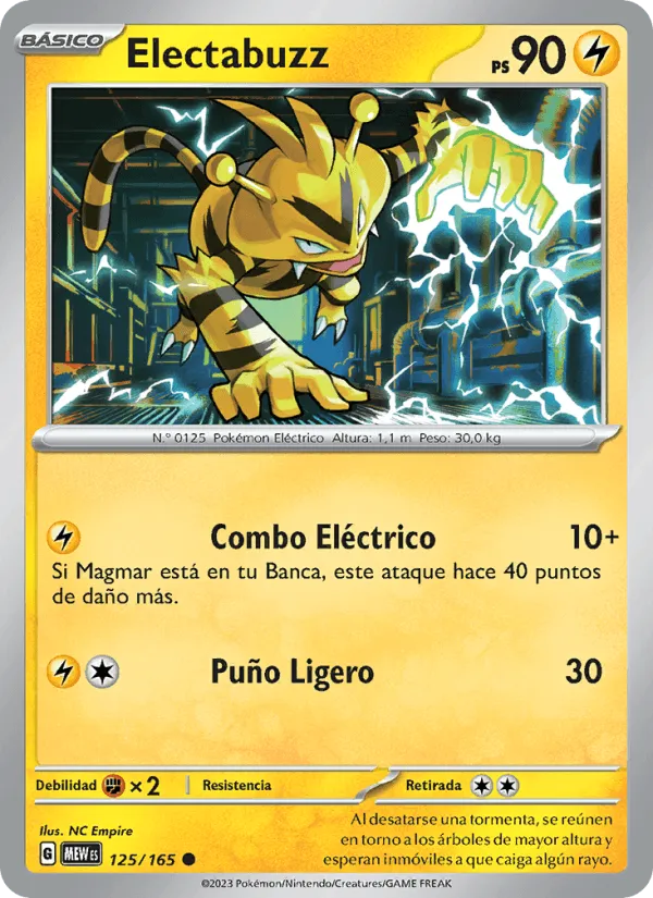 Electabuzz · 151 125/165