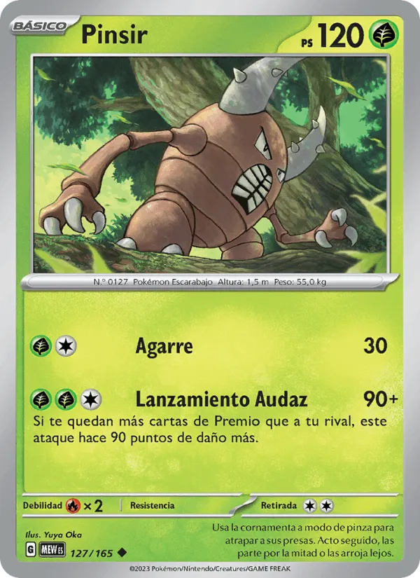 Pinsir · 151 127/165