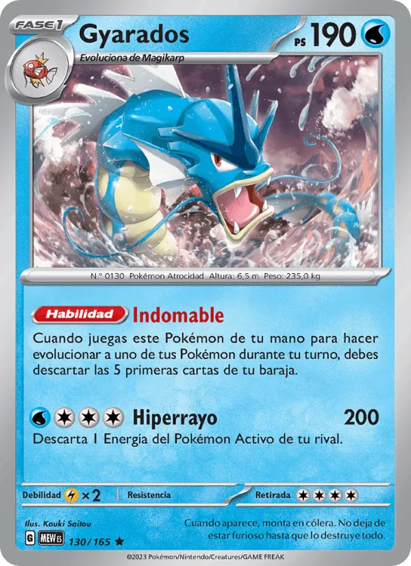 Gyarados · 151 130/165
