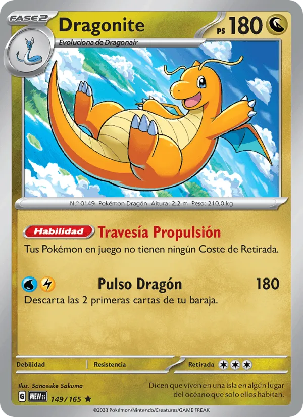 Dragonite · 151 149/165