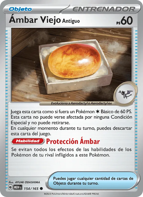 Ámbar Viejo Antiguo · 151 154/165