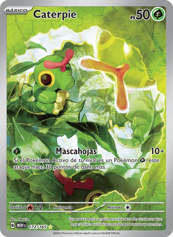 Caterpie · 151 172/165