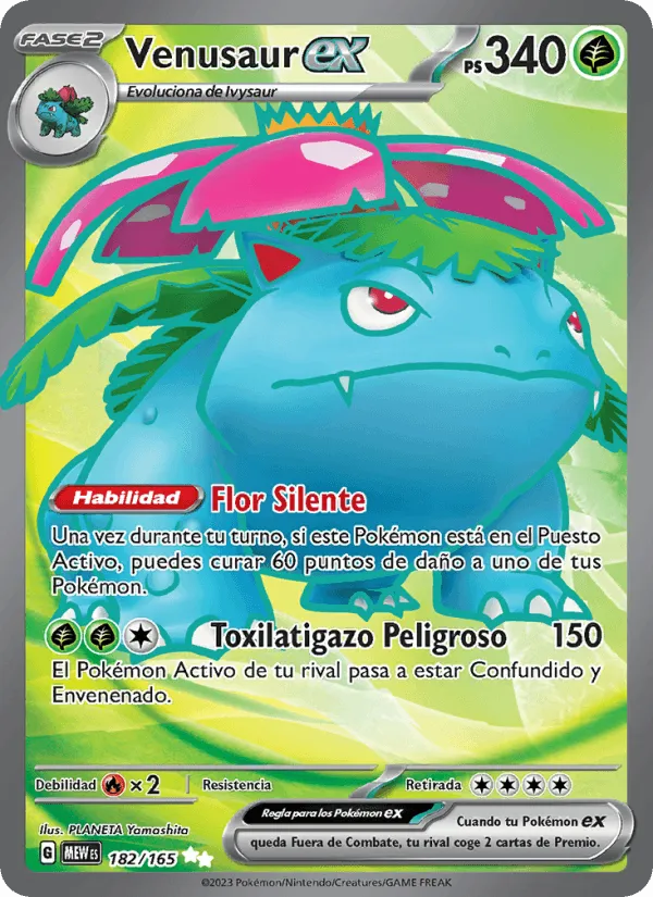 Venusaur ex · 151 182/165