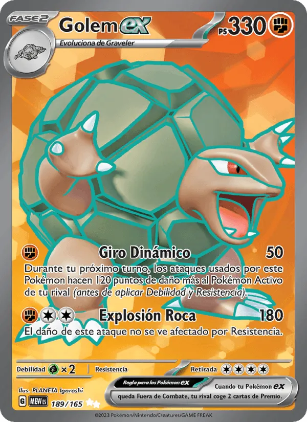 Golem ex · 151 189/165