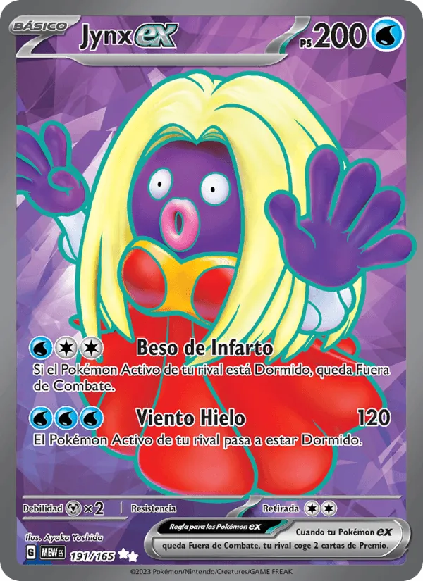 Jynx ex · 151 191/165