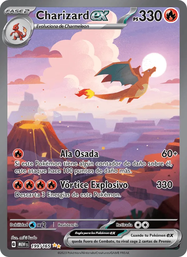 Charizard ex · 151 199/165