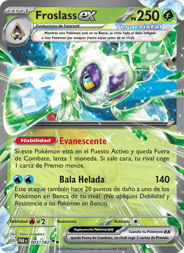 Froslass ex · Brecha Paradójica 003/182