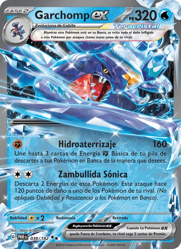 Garchomp ex · Brecha Paradójica 038/182