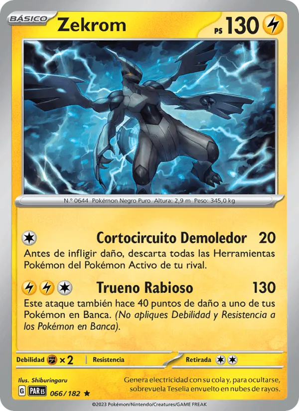 Zekrom · Brecha Paradójica 066/182