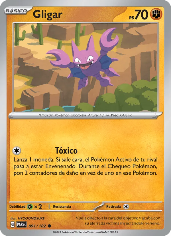 Gligar · Brecha Paradójica 091/182