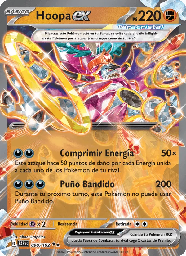 Hoopa ex · Brecha Paradójica 098/182