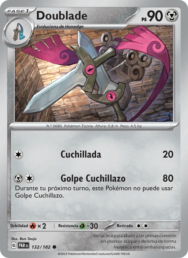 Doublade · Brecha Paradójica 132/182
