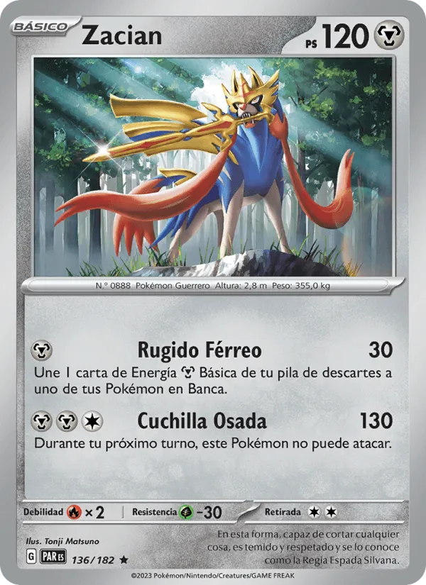 Zacian · Brecha Paradójica 136/182