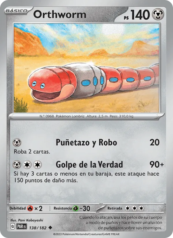 Orthworm · Brecha Paradójica 138/182