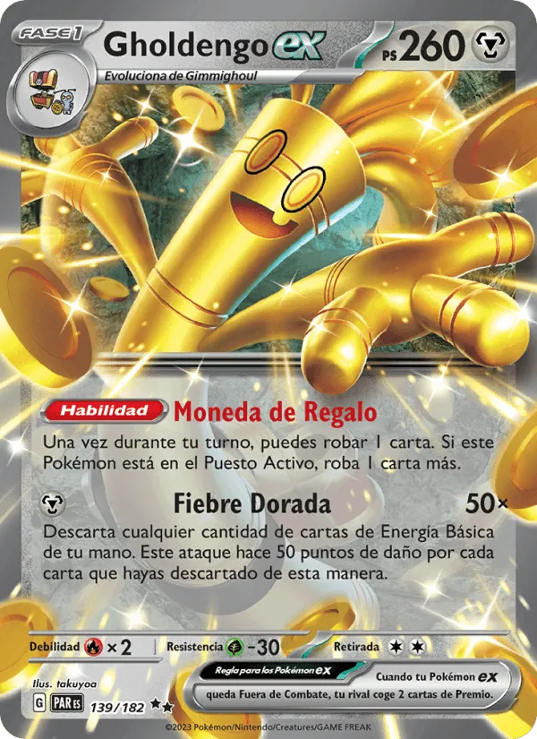 Gholdengo ex · Brecha Paradójica 139/182