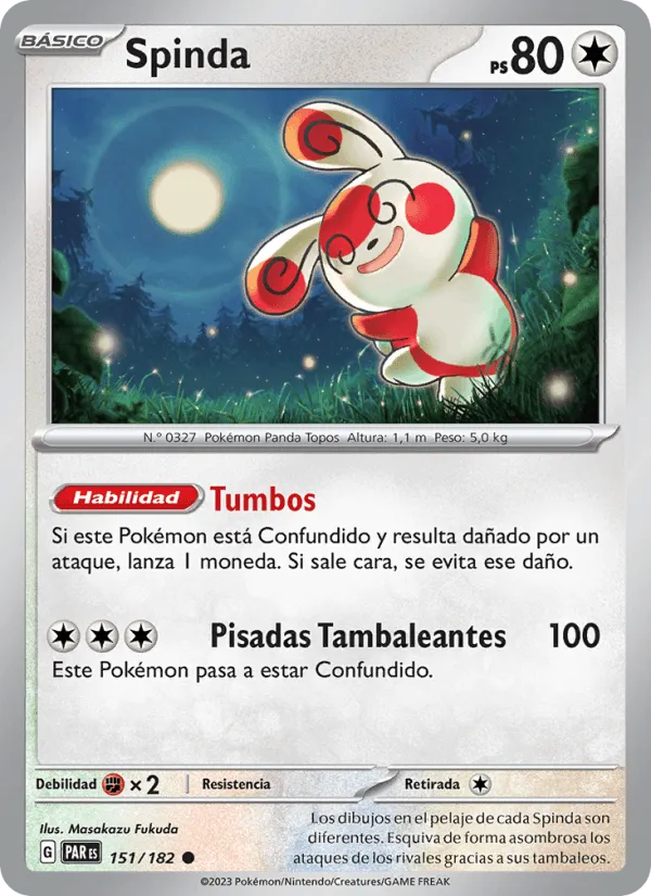 Spinda · Brecha Paradójica 151/182