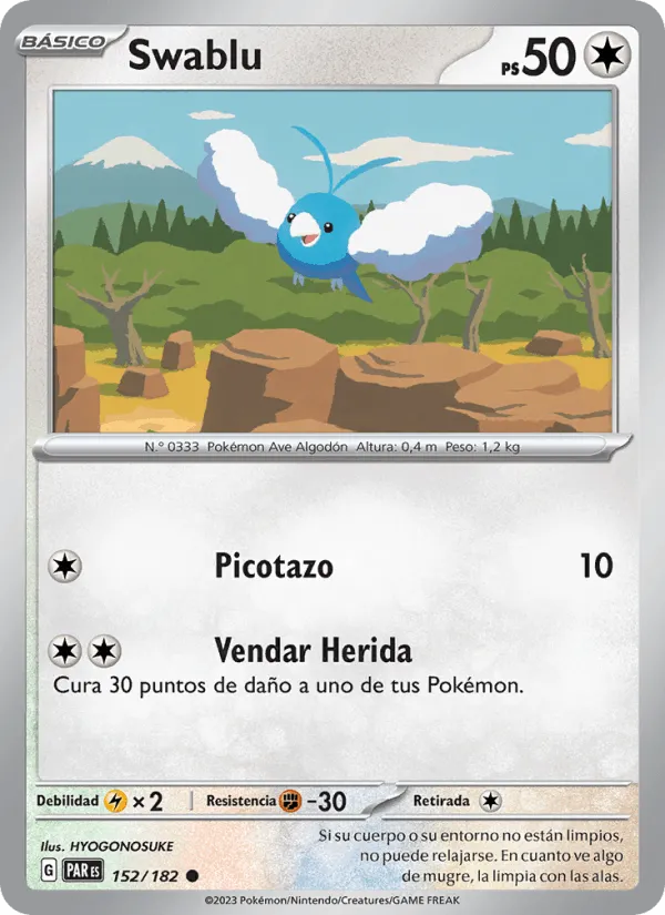 Swablu · Brecha Paradójica 152/182