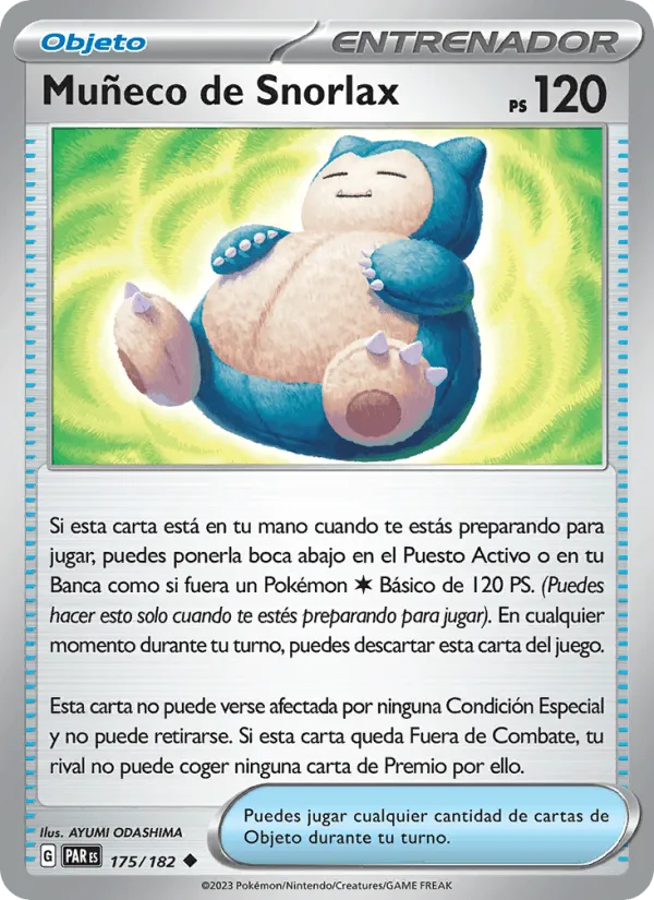 Muñeco de Snorlax · Brecha Paradójica 175/182
